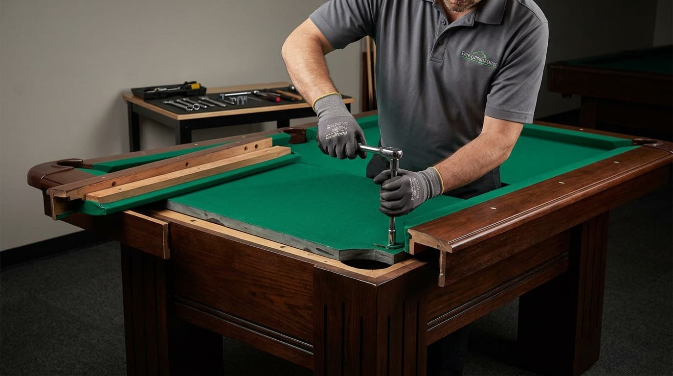 Step-by-Step Pool Table Disassembly for Secure Transportation