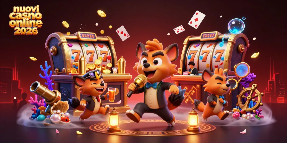 Le divertenti iene nei nuovi casino online 2026 offrono giochi emozionanti con simboli e jackpot d'oro.
