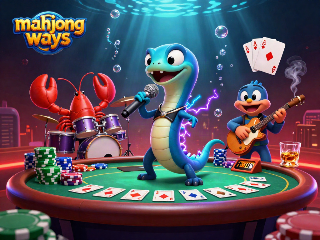 Experience thrilling mahjong ways gaming with an electrifying underwater DJ performance.