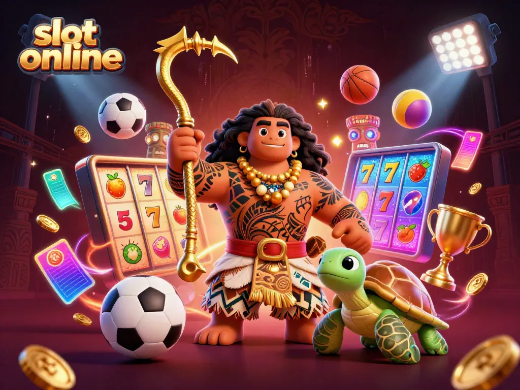 Experience exciting slot online action with vibrant characters and dynamic gaming elements.