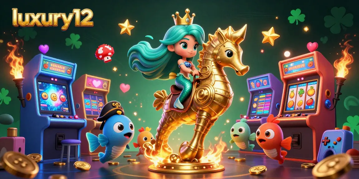 Luxury12 menghadirkan slot bergaya dengan putaran berwarna-warni dan karakter putri duyung yang menarik.