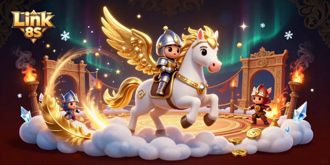 Play exciting games with Link 8S and enjoy immersive cash rewards in a 3D casino atmosphere.