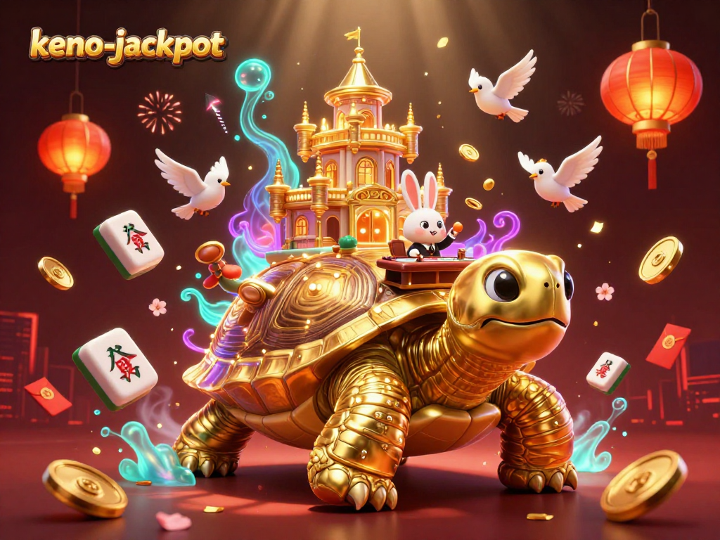 Engage with the keno-jackpot by exploring vibrant characters and stunning casino elements in 3D