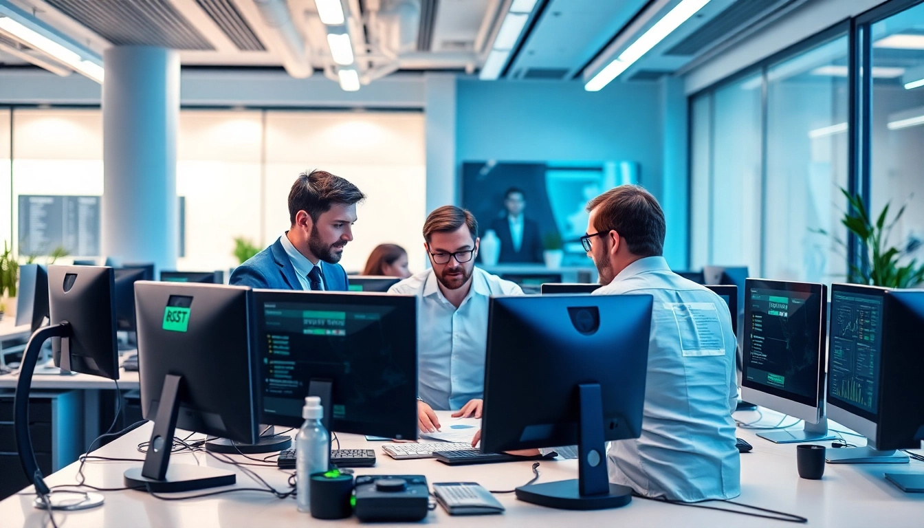 Enhance your understanding of Managed IT Services in Omaha with this professional team at work.
