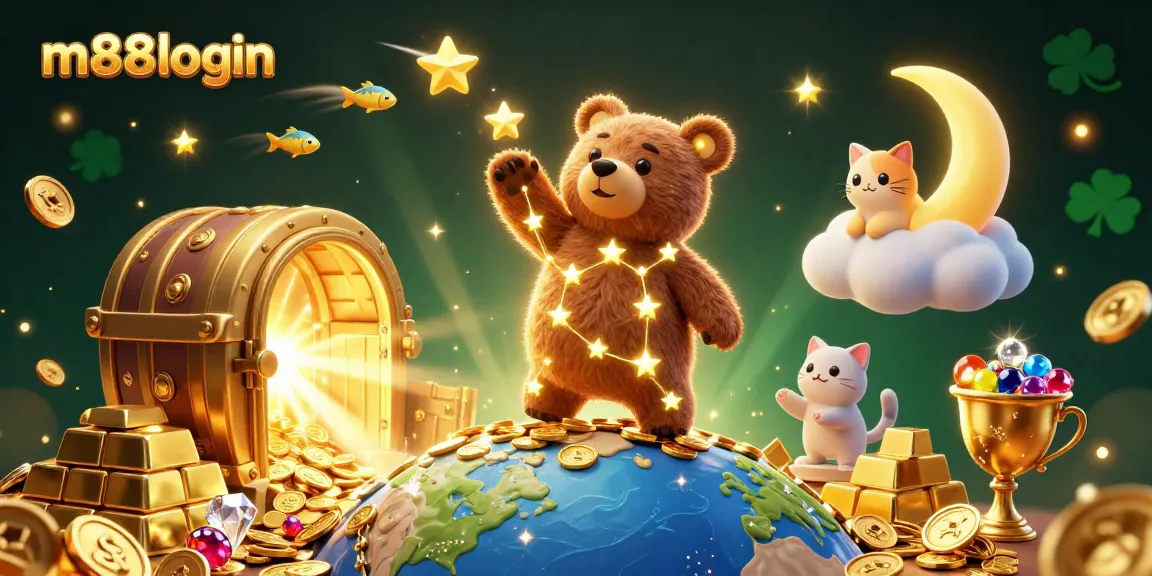 Engage in thrilling gameplay at m88login with dazzling winnings from a vibrant casino scene.