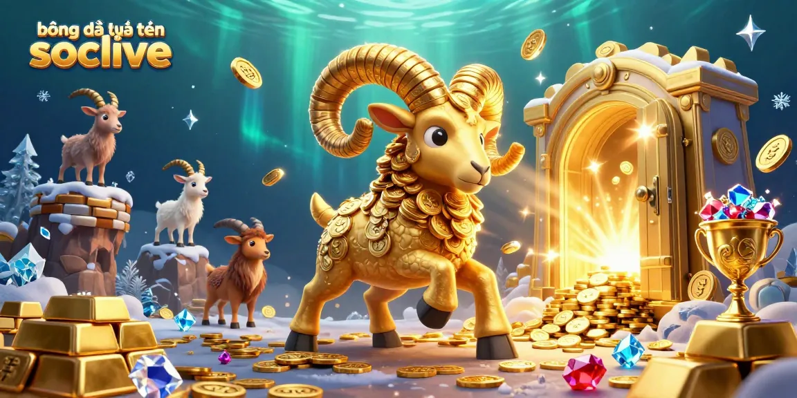Experience the thrill of bóng đá trực tuyến socolive with vibrant, high-stakes action, surrounded by gleaming treasures.