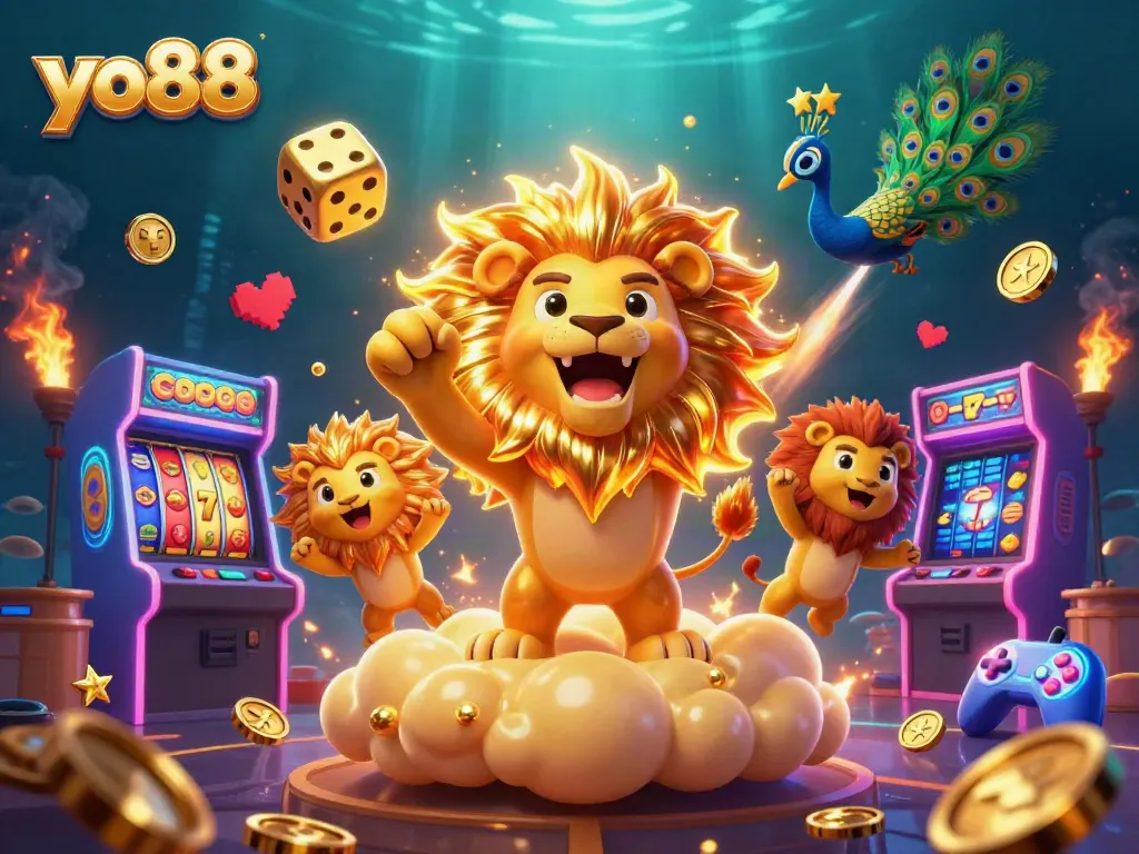 Engage in thrilling gameplay at yo88 with vibrant slot machines and dynamic characters.