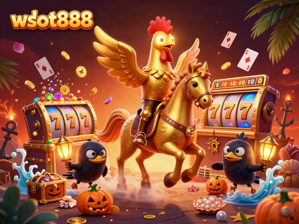 Memenangkan jackpot di wslot888 dalam suasana kasino yang memukau dengan alur cerita 3D yang colorful.
