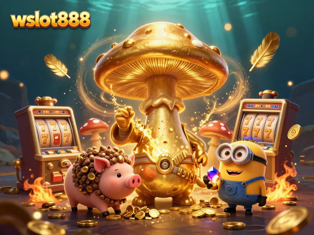 Menangkan jackpot di wslot888 dengan wizard jamur dan harta karun yang memukau.