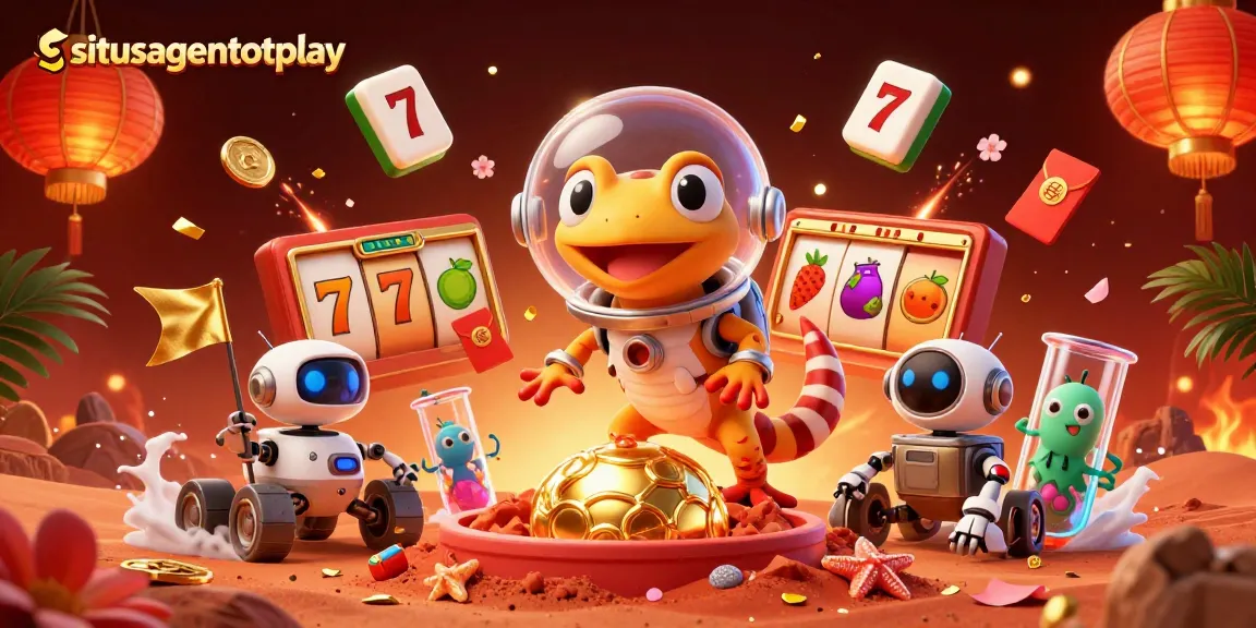 Situsagentotoplay menghadirkan jackpot kasino emas di Mars yang dikelilingi elemen permainan menarik.