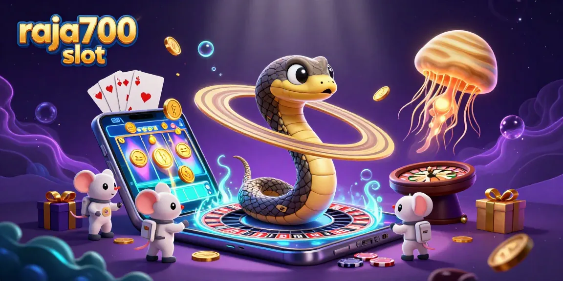 Menghasilkan kemenangan di raja700 slot melalui ilustrasi kasino digital dengan karakter menarik dan elemen permainan