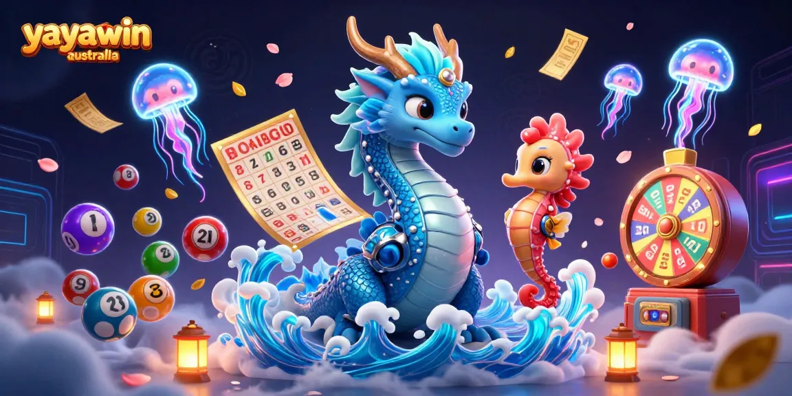 Experience the excitement of Yayawin Australia with vibrant gaming elements and immersive visuals.