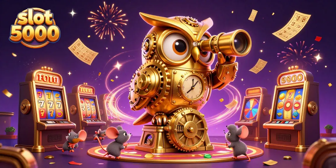 Temukan keseruan slot 5000 dengan kelinci mekanik beraksi di kasino digital yang menawan.