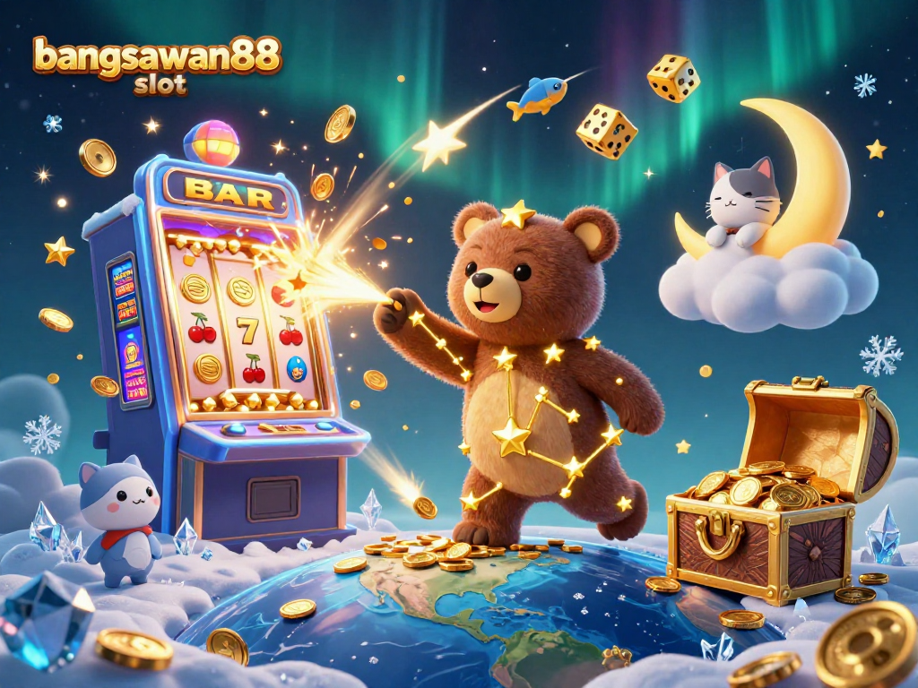 Engage with the bangsawan88 slot experience featuring vibrant casino elements and golden winnings.