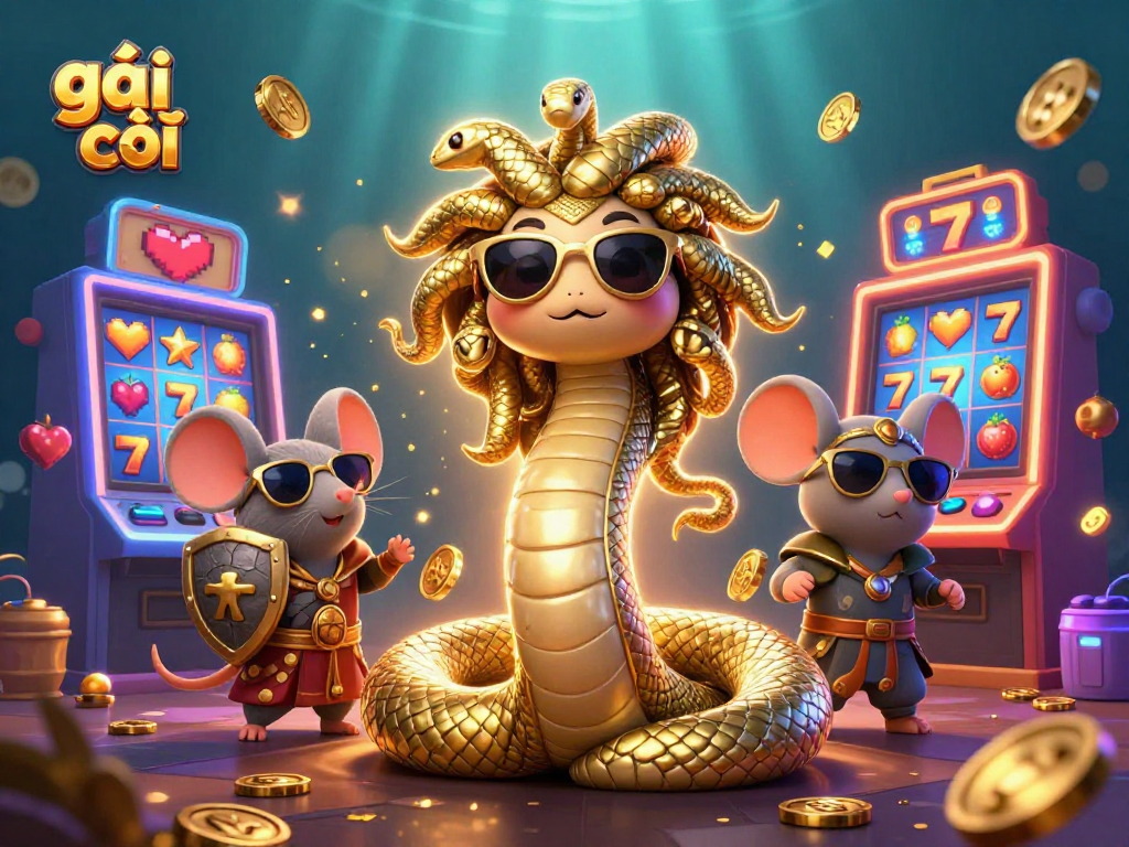 Gái gọi tham gia các trò chơi slot độc đáo, tràn đầy màu sắc trong một không gian sôi động.