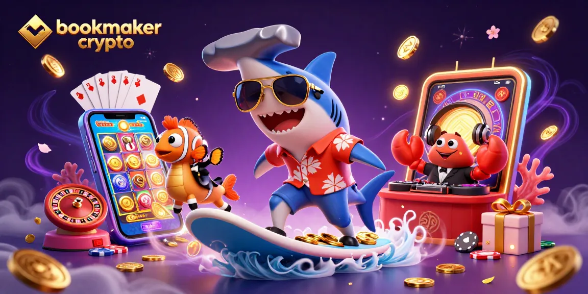 Participez à l'excitation des paris sur bookmaker crypto avec des gains animés et des personnages colorés.
