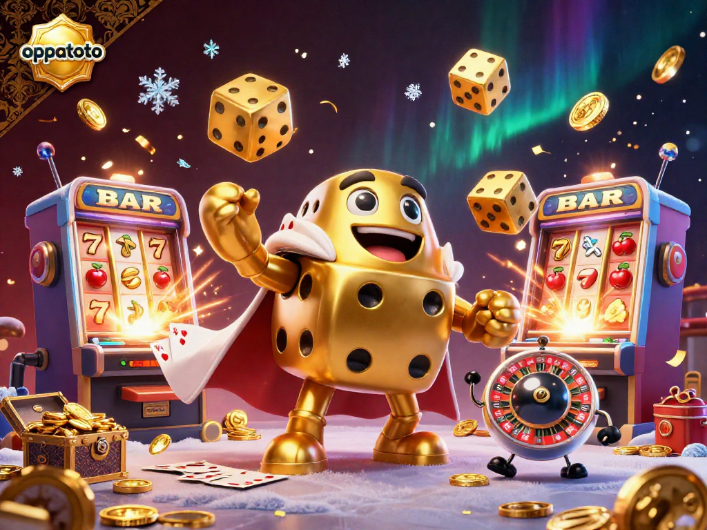 Join the action with oppatoto and experience thrilling jackpot wins while playing colorful casino games.